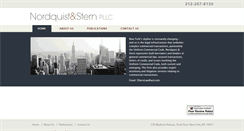 Desktop Screenshot of nordquist-stern.com