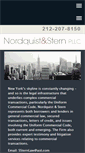 Mobile Screenshot of nordquist-stern.com